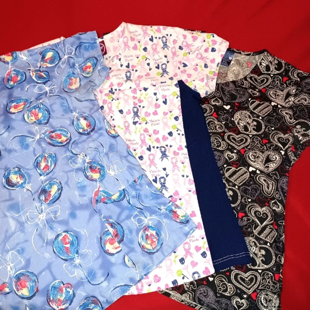 (3pc) Scrub Tops